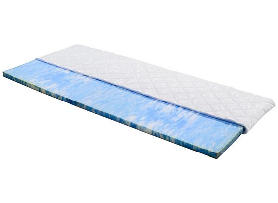 Vrchní Matrace Delta, 160x200cm - bílá, textil (160/200cm) Vrchní Matrace Delta, 160x200cm - bílá, textil (160/200cm)