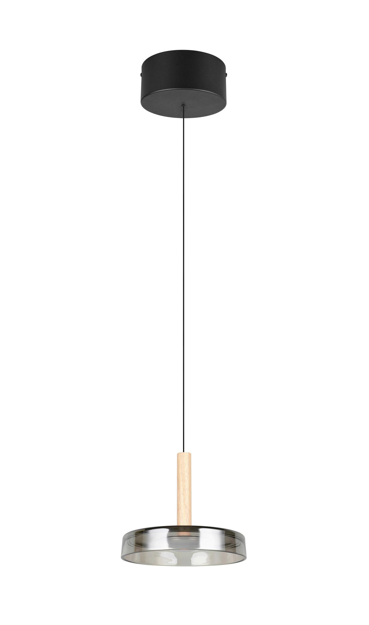 LED-Pendelleuchte 354910132 Celeste - Schwarz/Grau, Design (22/200cm) - Trio Leuchten