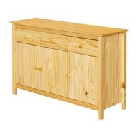SIDEBOARD SIDEBOARD 129X40 CM KIEFER - Naturfarben, Basics, Holz (129/80/40cm) - Livetastic