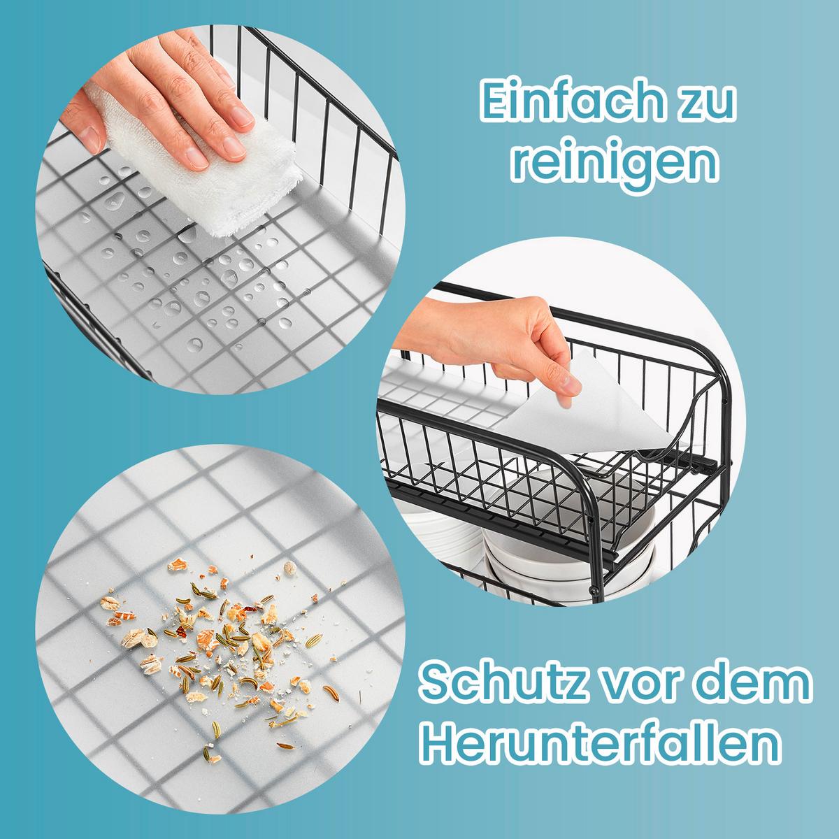 Servierwagen Silberfarben B: 36,5 Cm - Silberfarben, Basics, Metall (36,5/31,5/21cm)