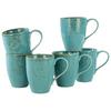 Kaffeebecherset 22043 Nature Collection - Türkis, Trend, Keramik (300ml) - Creatable
