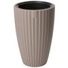 Obal na květináč MIRA 30 - šedohnědá, Konvenční, plast (29,0/48,0cm) - Mömax