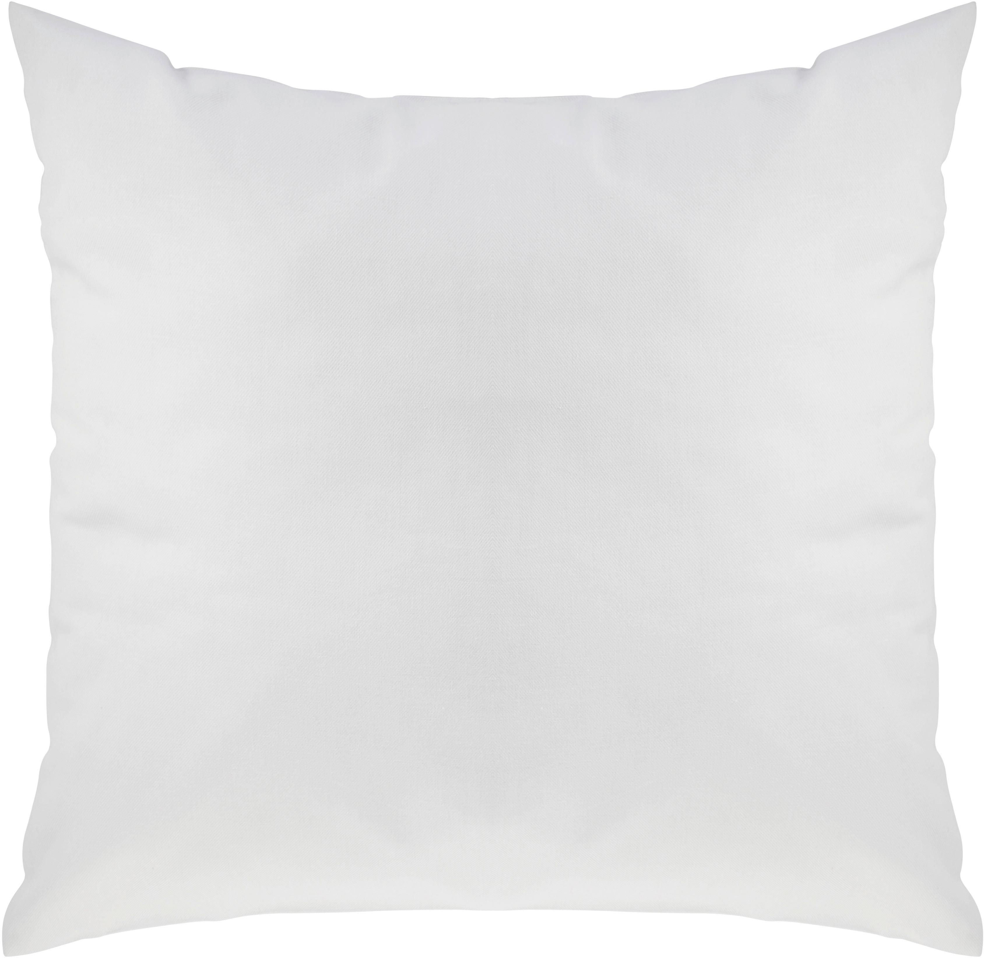 Polštář Ozdobný Zippmex,50/50cm, Bílá - bílá, textil (50/50cm) - Modern Living