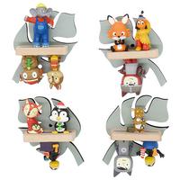 Kinderregal Boarti Grau B: 10 Cm - Grau, MODERN, Holzwerkstoff (10/17/5cm) - MID.YOU