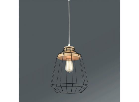 Závesná Lampa Jari - prírodné farby/čierna, Moderný, kov/drevo (25/120cm) - Mömax modern living Závesná Lampa Jari - prírodné farby/čierna, Moderný, kov/drevo (25/120cm) - Mömax modern living