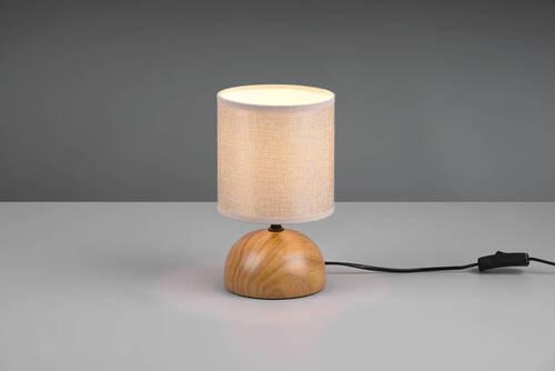 Tischlampe R50351035 Beige R50351035 - Beige/Braun, Basics, Keramik/Textil (14/23cm)