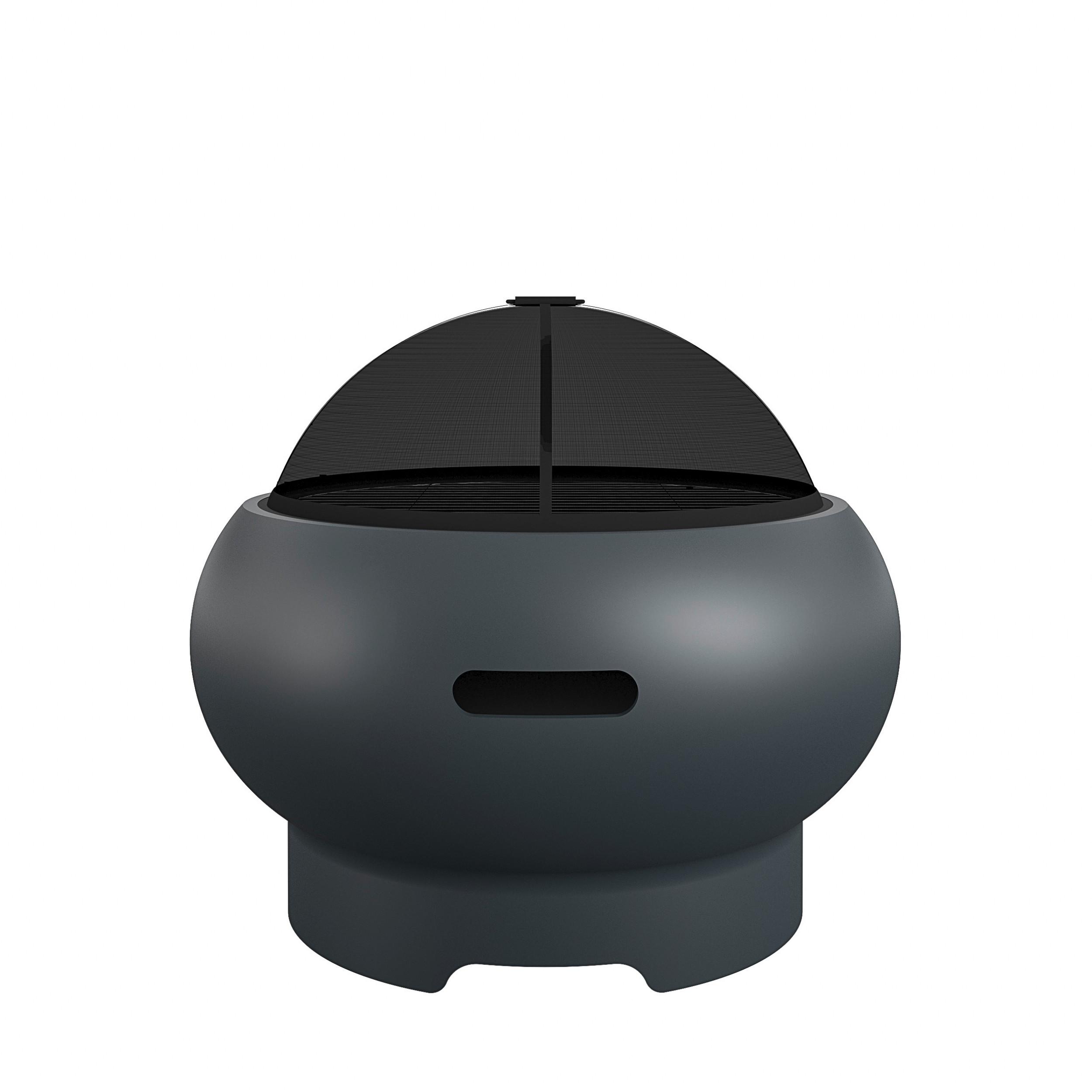 Feuerstelle Asher Schwarz D: 69 cm