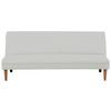 Schlafsofa Zerr - Schwarz/Naturfarben, MODERN, Textil - P & B