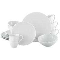 Kombiservice Sofia 16--Teilig., Weiß - Weiß, Design, Keramik - Creatable