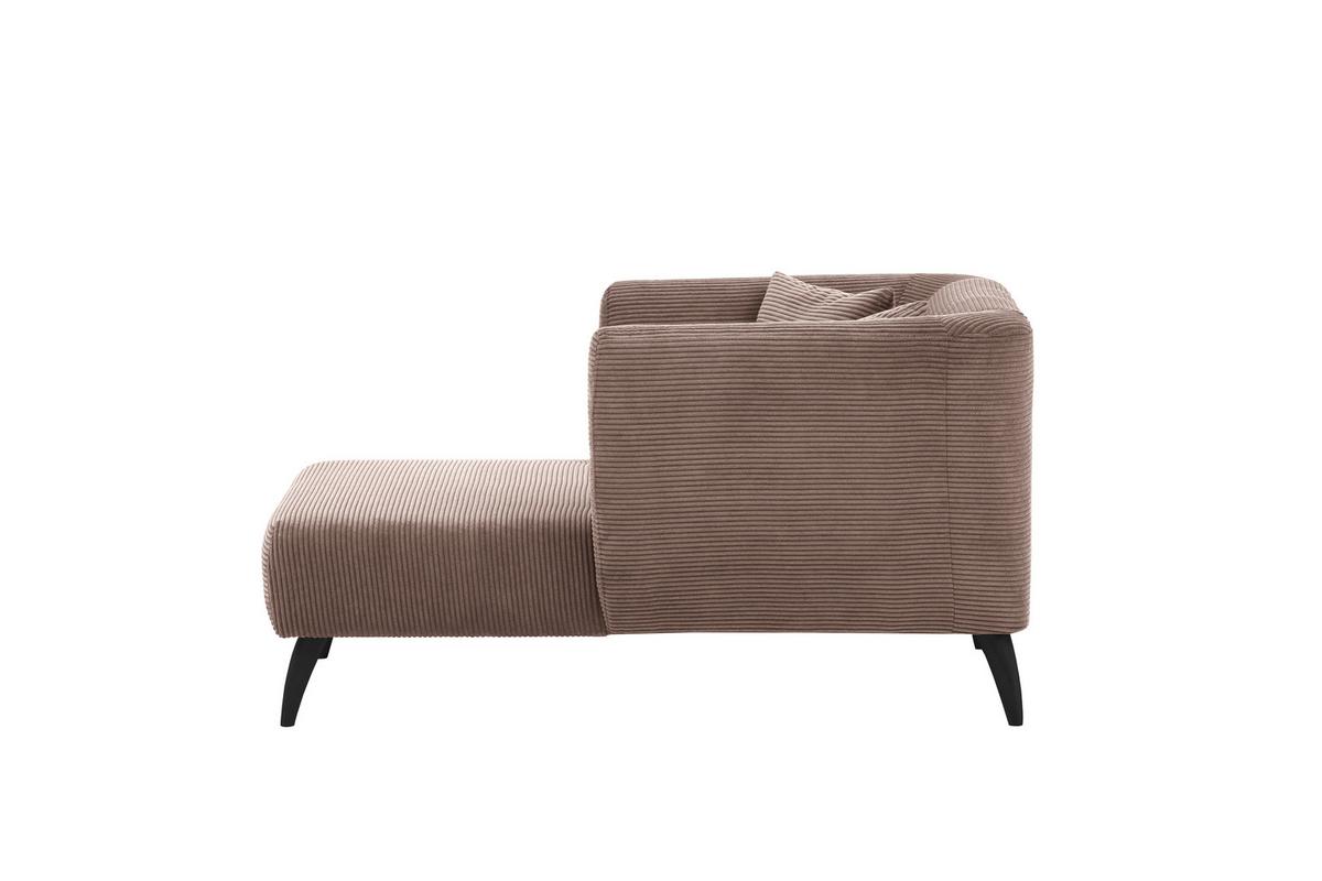 Xxl-sessel Inkl. Zierkissen Colori Graubraun - Graubraun/Schwarz, MODERN, Textil (108/84/155cm) - MID.YOU