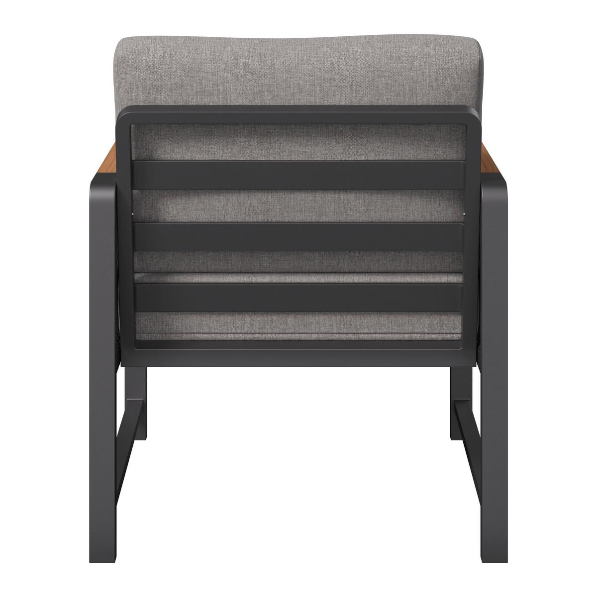 TERASOVÁ SEDACÍ SOUPRAVA WASHINGTON - šedá/přírodní barvy, Moderní, kov/textil (192/73/192cm) - Mömax