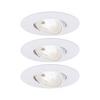 Deckenleuchte Ø 8,2 cm 1-Flammig Rund - Weiß, Basics, Kunststoff (8,2cm) - Paulmann