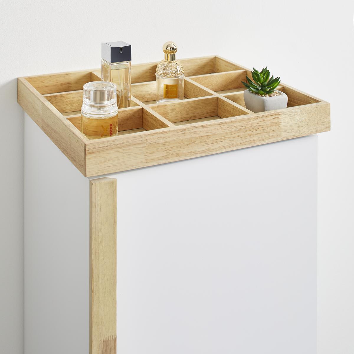 Spodná skrinka RICO - biela/prírodná farba, Modern, drevo (42/85/35cm) - Bessagi Home