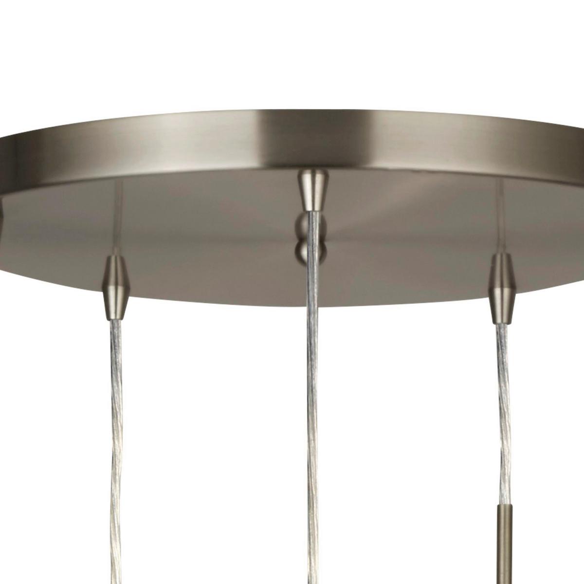 Hängeleuchte 8135-5ss Mardi Gras - Türkis/Pink, Design, Glas/Metall (50/120cm)