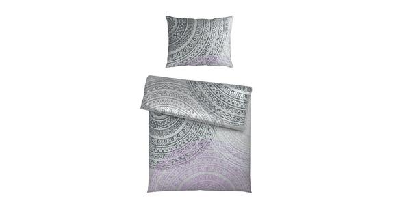 Bettwäsche Java - Lila/Grau, ROMANTIK / LANDHAUS, Textil - James Wood