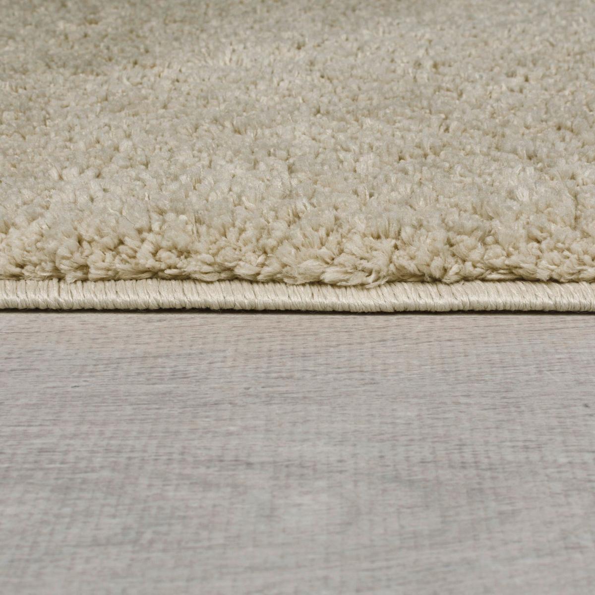 Shaggy Waschbar Beige 160x230 - Beige, Basics, Textil (160/230cm)