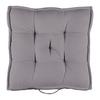Sitzkissen Lianna - Anthrazit, MODERN, Textil (40/40/7,5cm) - Luca Bessoni