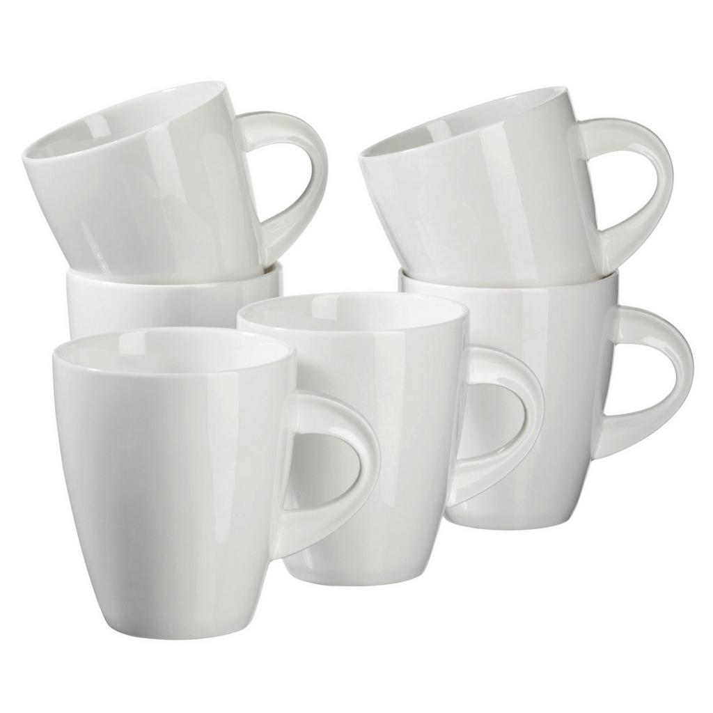 KAFFEEBECHERSET La Musica Weiß F: 400 ml