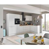 Eckküche Turin Weiß/eiche Dekor 340x175 Cm - Weiß/Eiche Artisan, Basics, Holzwerkstoff (340/175cm) - MID.YOU