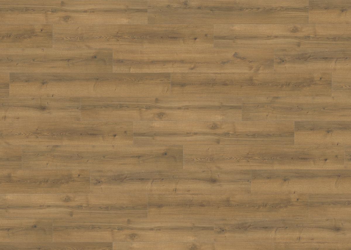 Laminatboden Landhausdiele 4v Eiche Langley - Eichefarben, Basics, Holzwerkstoff (19.3/128.2cm) - Living by HARO