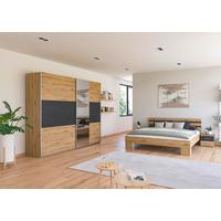 Schlafzimmer Foster - Eiche Artisan/Grau, KONVENTIONELL, Holzwerkstoff