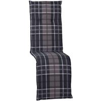 Auflage Trier 170x46x8cm Anthrazit/grau - Anthrazit/Grau, Design, Textil (171/50/6cm) - Gardenson