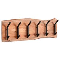 Nástěnnášatna akácie - barvy akácie, Moderní, dřevo (100/29/12,5cm) - MID.YOU