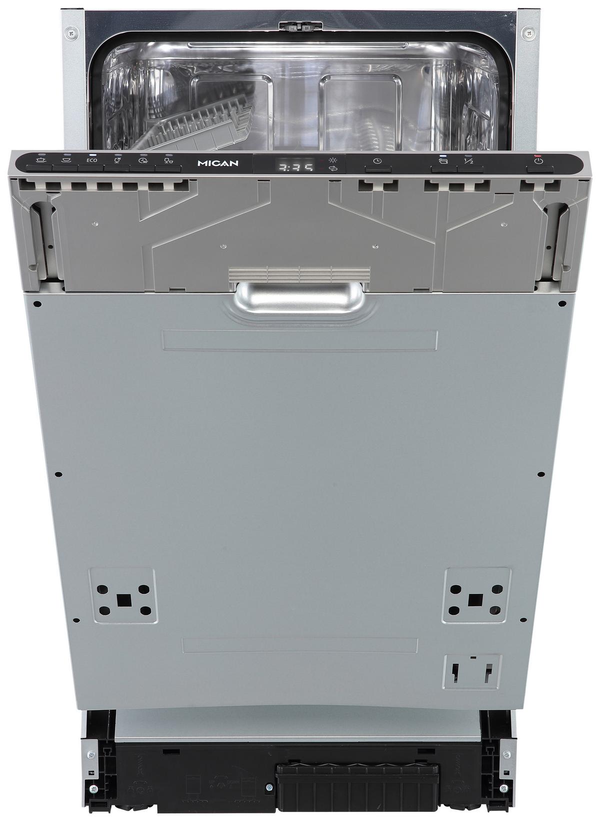 GESCHIRRSPÜLER GSV45DM - Silberfarben, Basics, Kunststoff/Metall (44,8/81,5/55cm) - Mican