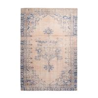 Flachwebteppich Blau Vintage 8406, BxL: 160x230 cm - Blau, KONVENTIONELL, Textil (160/230cm) - Kayoom