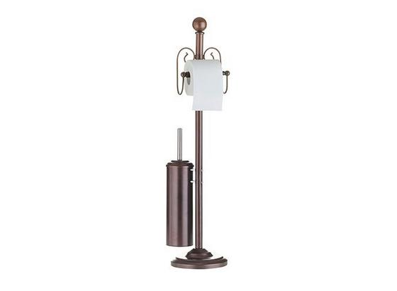 Toaletná Wc Sada Nostalgie 282081 - hrdzavá, Konvenčný, kov (19/82cm) Toaletná Wc Sada Nostalgie 282081 - hrdzavá, Konvenčný, kov (19/82cm)