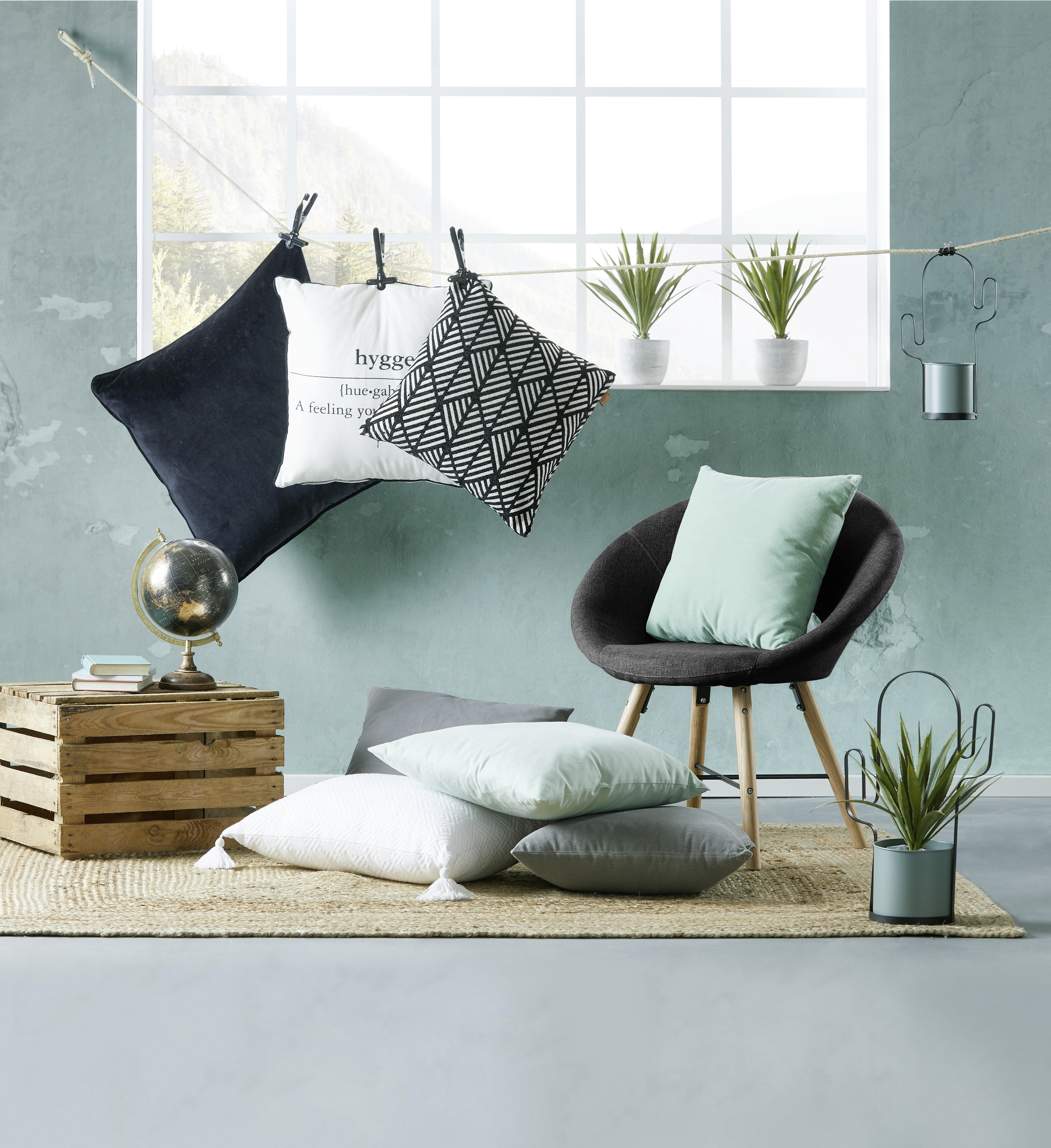 Dekorační Polštář Frieda, 40/60 Cm, Bílá - bílá, Moderní (40/60cm) - Modern Living
