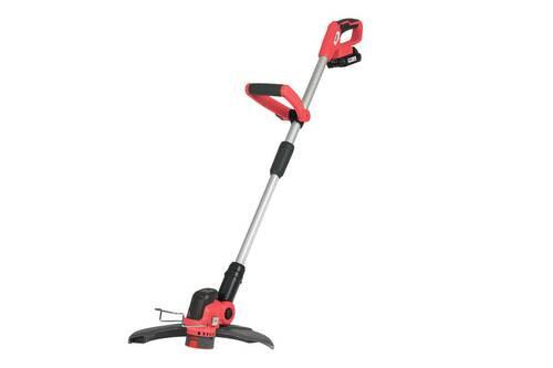 Rasentrimmer 3 in 1 Akku - Rot/Schwarz, Basics, Kunststoff/Metall (21,5/99/12,5cm)