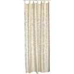 Vorhang mit Schlaufen und Band Linda 140x255 cm Beige - Beige, KONVENTIONELL, Textil (140/255cm) - Ondega