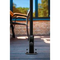 Sonnenschirmständer Anthrazit Bis Ø 5,8 cm - Anthrazit, MODERN, Metall (13/13/18cm) - Gardenson