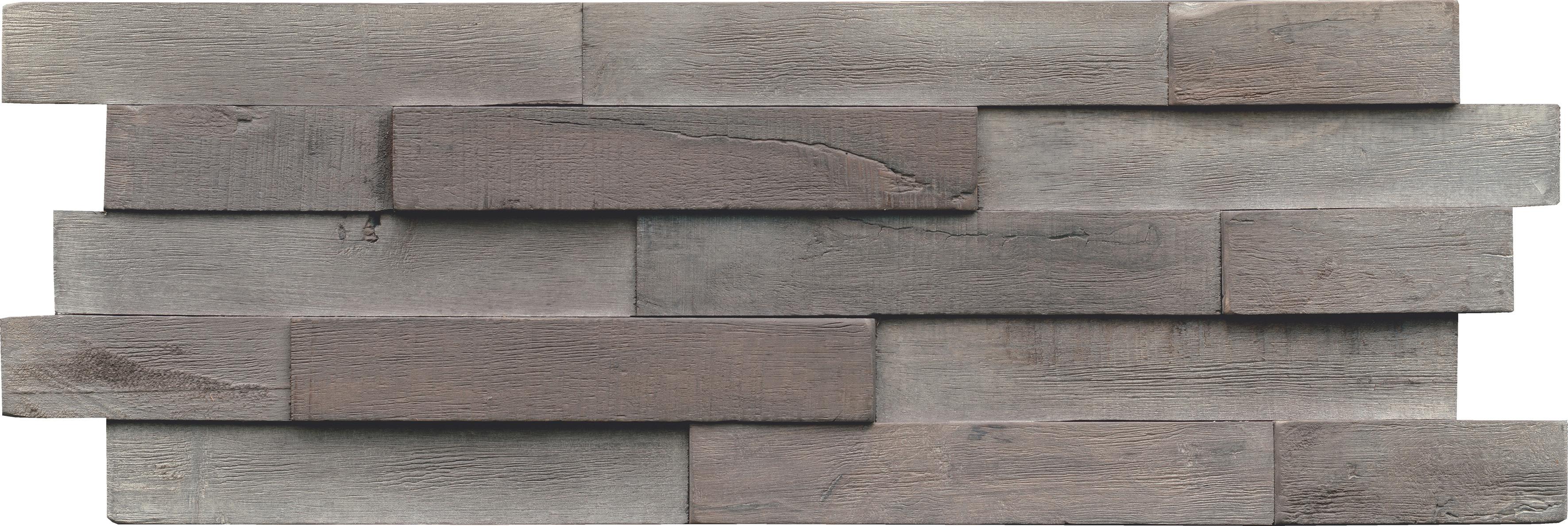 Wandverkleidung Driftwood Hevea Salias Sea - Grau, Basics, Holz (56/20/2cm)