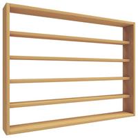 KÜCHENREGAL Esaldi Buchefarben B: 80 cm - Buchefarben, Basics, Holzwerkstoff (80/60/10cm) - MID.YOU
