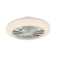 STROPNÉ LED SVIETIDLO TUIO - biela/chrómová, Modern, plast (45/16cm) - Mömax