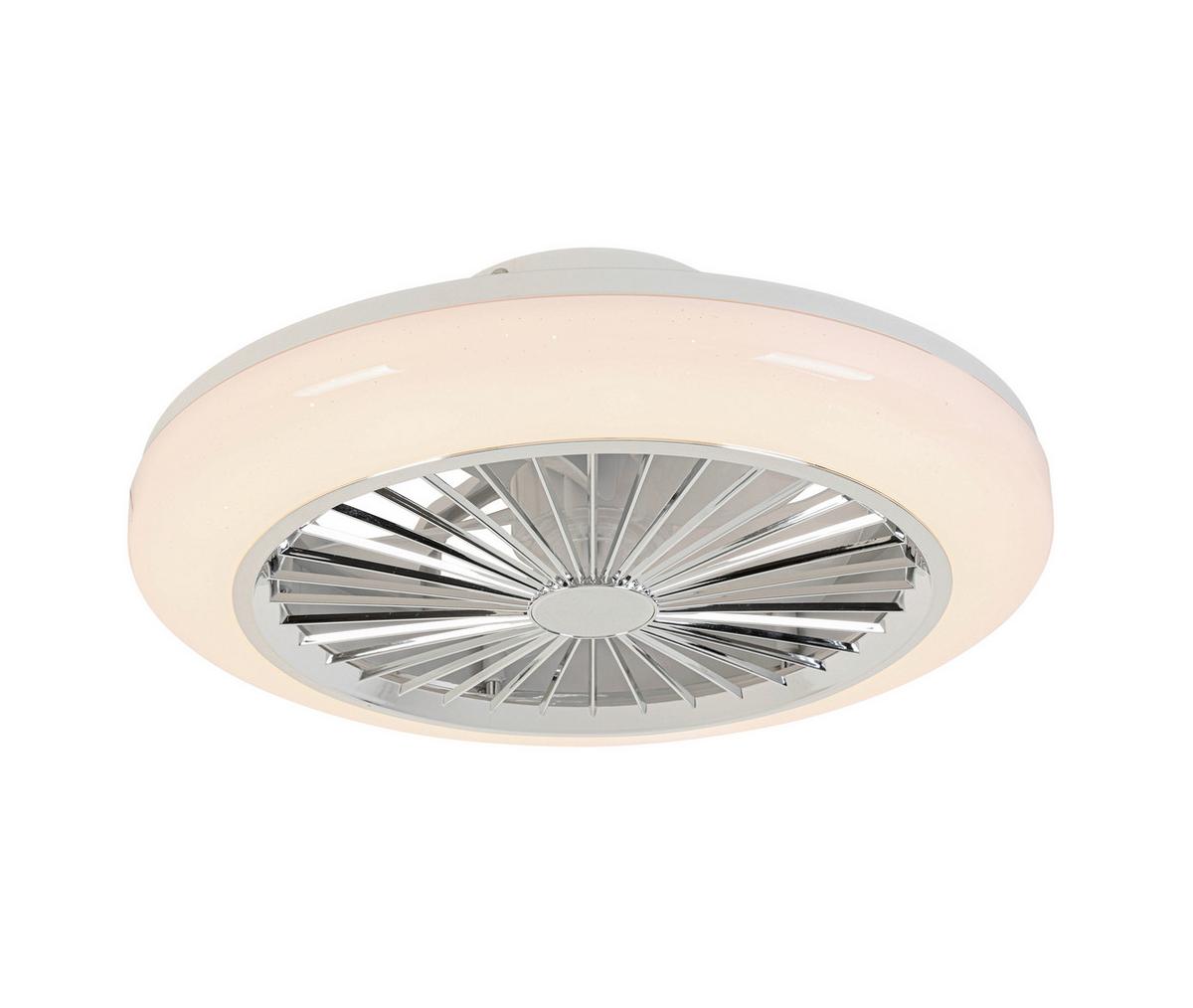 STROPNÉ LED SVIETIDLO TUIO - biela/chrómová, Modern, plast (45/16cm) - Mömax