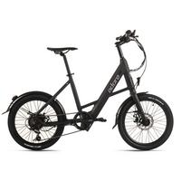 E-citybike 20 Zoll Schwarz - Schwarz, LIFESTYLE, Metall (180cm)