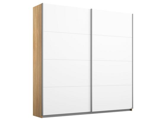 Schwebetürenschrank Belluno B:181cm Weiß/ Eiche Dekor - Weiß/Sonoma Eiche, MODERN, Holzwerkstoff (181/210/62cm) Schwebetürenschrank Belluno B:181cm Weiß/ Eiche Dekor - Weiß/Sonoma Eiche, MODERN, Holzwerkstoff (181/210/62cm)