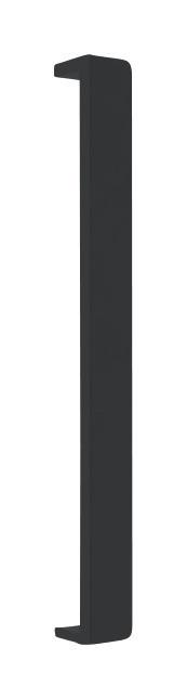 Úchytka Unit - černá, Moderní, kov (20/2,4/1,7cm) - Ondega