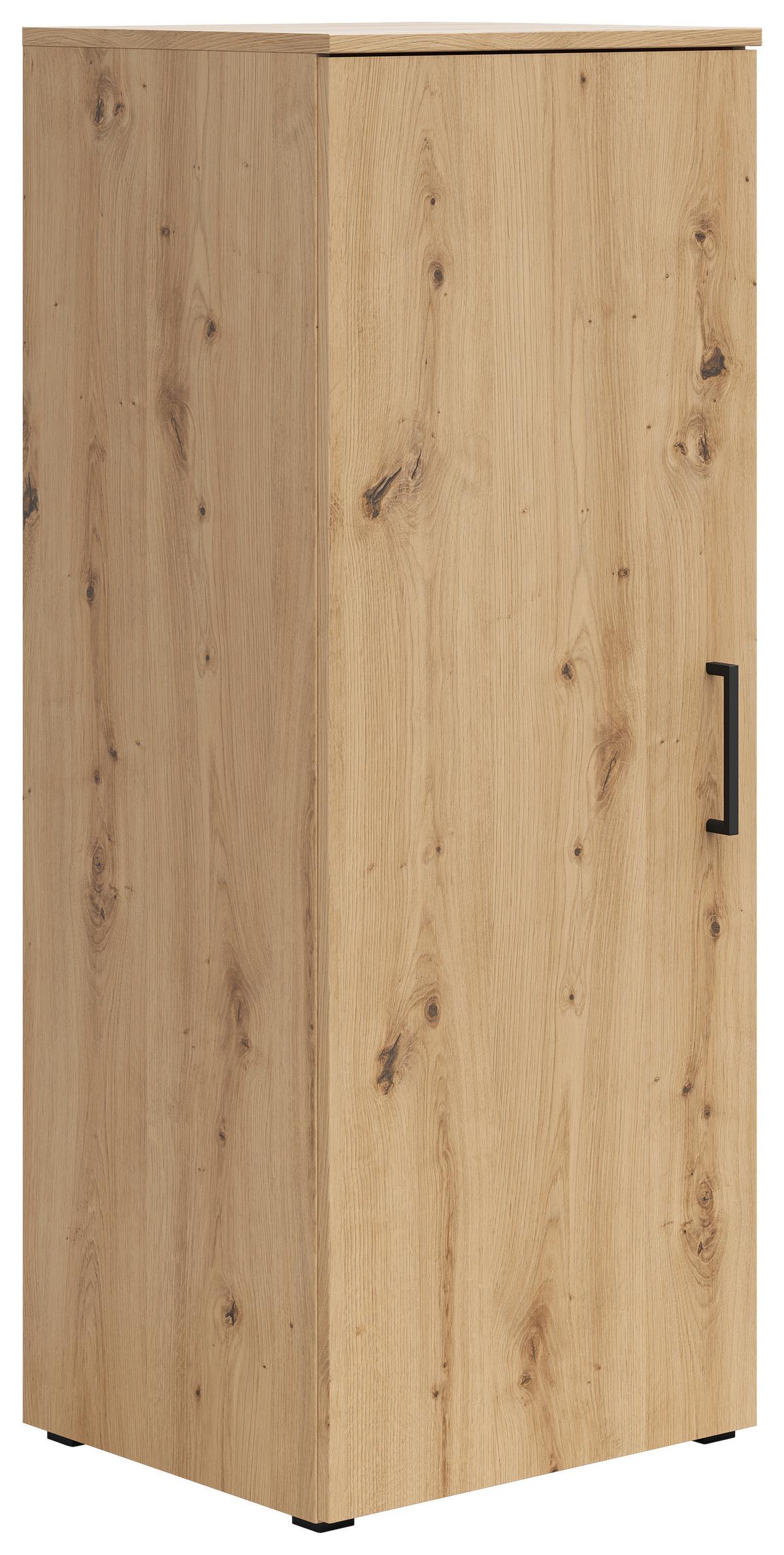 Komoda MULTISTAURAUM - černá/antracitová, Moderní, kompozitní dřevo/plast (45/115/40cm)