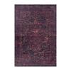 Flachwebteppich Fiesta - Rot, Design, Textil (80/150cm) - Novel