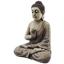 Buddha Akasch - Creme/Grau, KONVENTIONELL, Stein (35/22/51cm) - Ombra Buddha Akasch - Creme/Grau, KONVENTIONELL, Stein (35/22/51cm) - Ombra