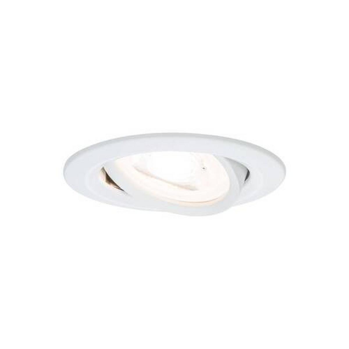 Deckenleuchte 3er-Set Ø 8,4 cm, dimmbar, Rund - Basics (8,4cm) - Paulmann