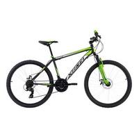 Mountainbike Hardtail 26 Zoll Xtinct 21 Gänge - Schwarz/Grün, Basics, Metall (180/70/80cm) - KS Cycling