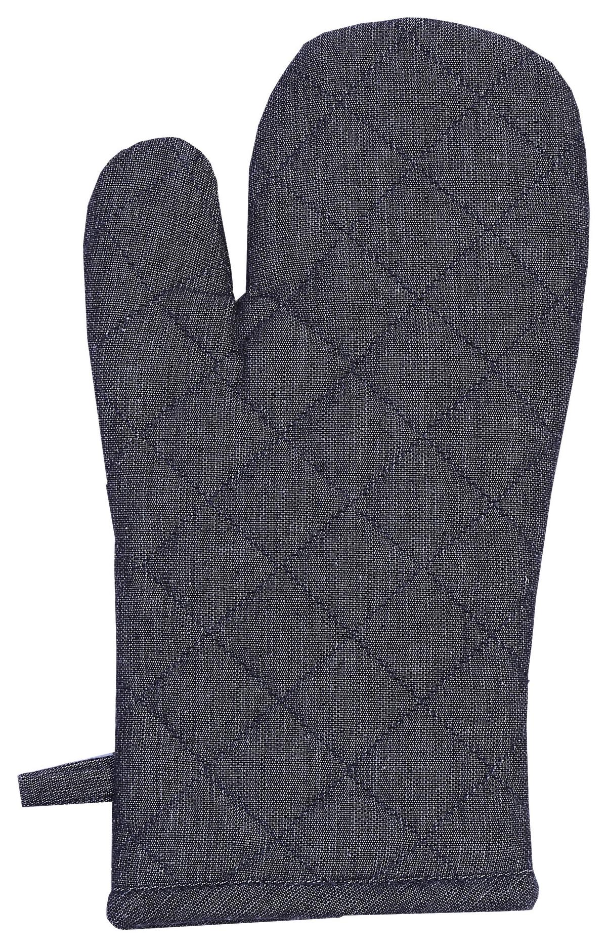 Rukavice do trouby Henry, 18/32cm, černá - černá, Moderní, textil (18/32cm) - Modern Living
