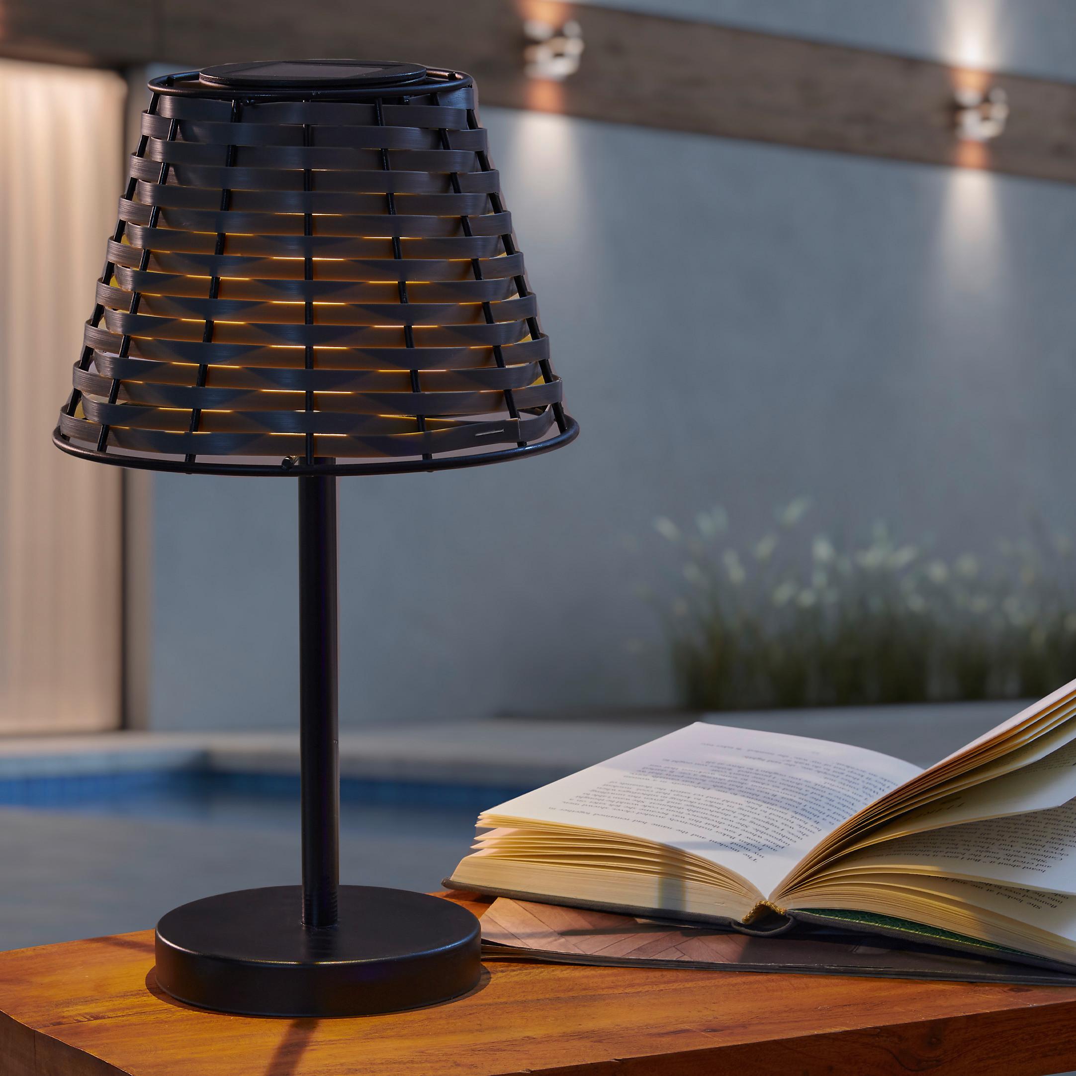 Solární svítidlo Ragmar - tmavě šedá, Moderní, kov/plast (19/32cm) - Modern Living