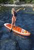 Stand Up Paddle Board Aufblasbar, Pumpe, Orange/Weiß - Orange/Weiß, Trend, Kunststoff/Metall (274/76/12cm) - Bestway