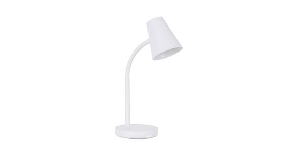 LED-Schreibtischleuchte Lura - Weiß, MODERN, Kunststoff/Metall (13/13/42cm) - Luca Bessoni